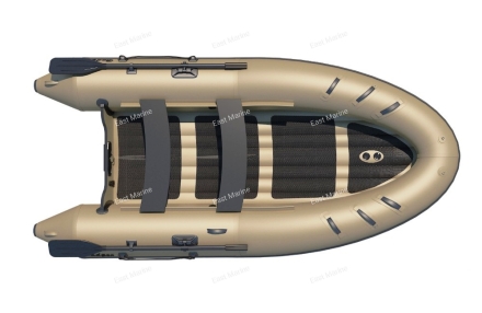 Лодка надувная моторная BADGER AIR LINE ARL360-OLIVE с НДНД 3,6м