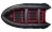 Лодка надувная моторная BADGER AIR LINE ARL420-BLACKK/RED с НДНД 4,2м