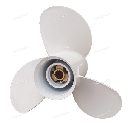 Винт Yamaha 13 1/2х14, 3-х лопастной, правого вращения.     6EK-45947-00