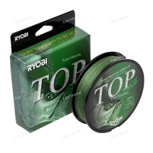 Шнур RYOBI TOP PE4X Dark green 0,234мм/120м/12кг (341678)