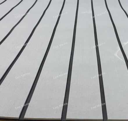 Палубное покрытие Eva-Teak серо-черный (лист) 1200*2400
