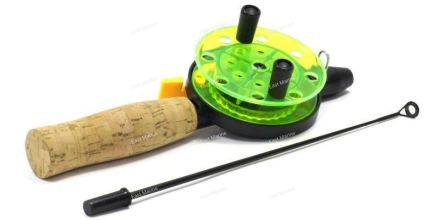 Удочка зимняя с катушкой Delfin 70 President 43см