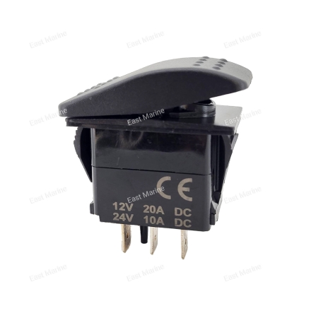 Включатель On-Off-On, SPDT, 12V, 20A  SF50701-5-A1