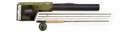 Удилище нахлыстовое, катушка/шнур St.Croix Rio Santo Fly F.O. RSK804.4 Mod.Fast 2,43м