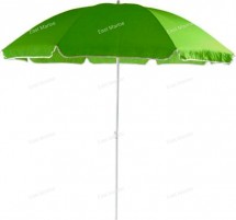 Зонт пляжный прямой NISUS диаметр 2м св/зелёный