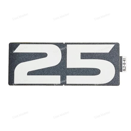 Наклейка Yamaha 25N, 25B      6L2-42678-41