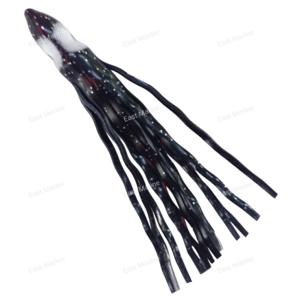 Октопус волнистый OF 8,9см уп.5шт черный/лазерный рисунок