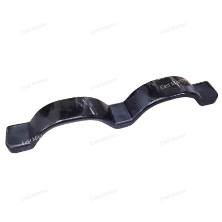 Крыло стеклопластиковое (две оси), цвет чёрный 