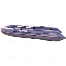 Лодка надувная моторная ALTAIR HDS420FB фальшборт с НДНД серый