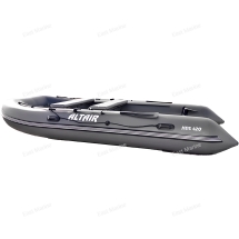 Лодка надувная моторная ALTAIR HDS420FB фальшборт с НДНД серый