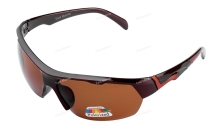Очки поляризационные PREMIER PR-OP-9419-B в чехле, коричневый