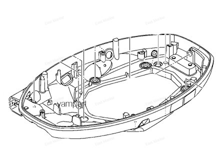 Поддон Yamaha 6CJ-42710-01-8D
