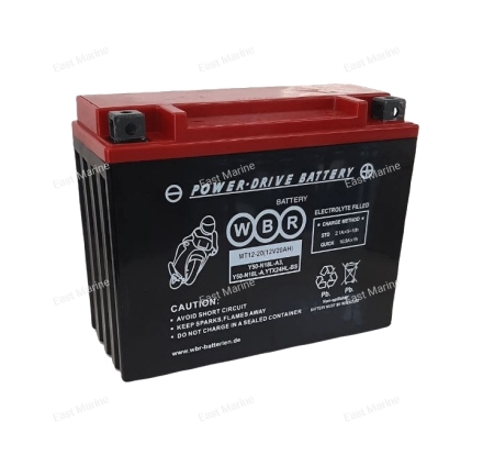 Аккумулятор  WBR 205*87*162 MT12-20 (полярность обратная)