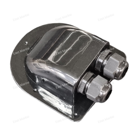 Кабельный ввод двойной чёрный        SF51417-2B