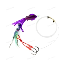 Каракатица оснащённая OF 7,5см т.фиолетовый/блёски