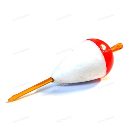 Поплавок зимний OF 24х40мм белый/ораньжевый