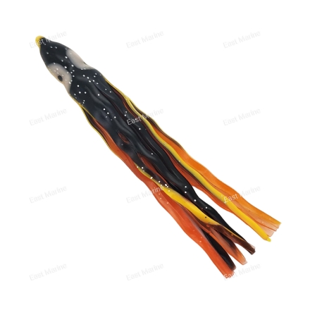 Октопус волнистый OF 8,9см уп.5шт бордовый-красный