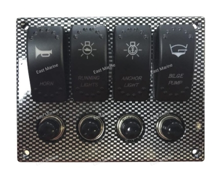 Панель с переключателями 12V, 24V               SF50720-4