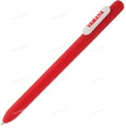 Ручка шариковая Slider Soft Touch, красная с белым   90798-PEN00-RD
