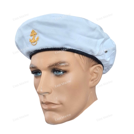 Берет белый хлопок 338 р.60