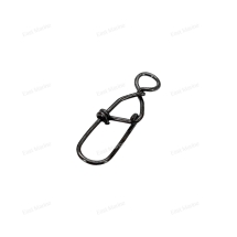 Застежка GERMANY B OF- 6011-3b тест:30кг чёрный/никель