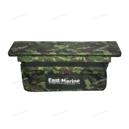 Накладка на банку мягкая с сумкой  (100см), ткань, цвет камуфляж 