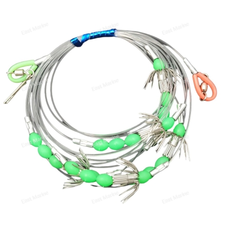 Гирлянда на кальмара EM 5 кальмарниц/бусины 3,0м