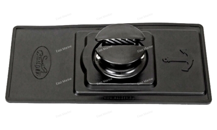 Рым якорный для надувной ПВХ лодки чёрный 12005