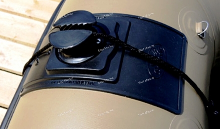 Рым якорный для надувной ПВХ лодки чёрный 12005