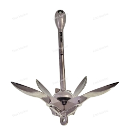 Якорь раскладной, кошка, 4кг нержавеющая сталь, полированный A010304