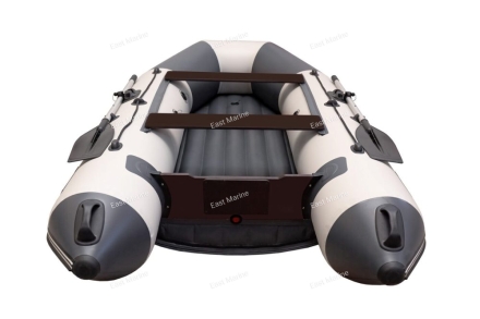 Лодка надувная моторная Хатанга-320 НДНД св.серый/т.серый