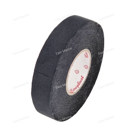 Coroplast 837 Изолента термостойкая &quot;шелковая&quot; 0,27мм х 19мм х 25м