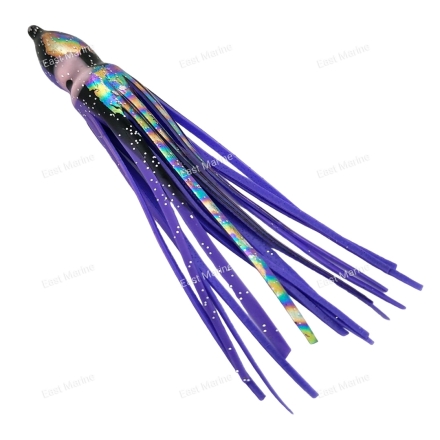 Октопус OF 6,5см уп.5шт сиреневый/лазерный рисунок