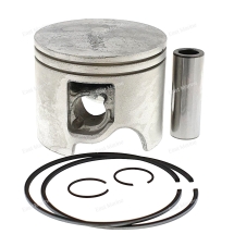 Поршень, к-т, + 0.25 мм, правый, палец 21.5 мм, Yamaha 115-200 100-270-04SKT