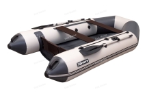 Лодка надувная моторная Хатанга-350 НДНД св.серый/т.серый