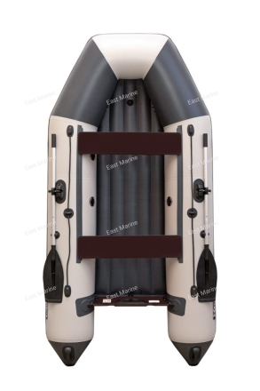 Лодка надувная моторная Хатанга-350 НДНД св.серый/т.серый
