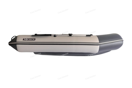 Лодка надувная моторная Хатанга-350 НДНД св.серый/т.серый