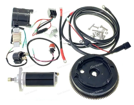 Комплект электрозапуска для Yamaha 9.9F, 9.9G, 15F