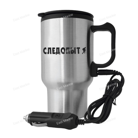 Термокружка автомобильная &quot;СЛЕДОПЫТ&quot;       PF-CWS-P20