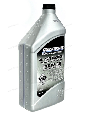 Масло Quicksilver FC-W, 10W30 (полусинтетика) для 4-х тактных моторов любой мощности 8M0152563