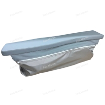 Сиденье мягкое с сумкой для лодки BADGER AIR LINE360-390 105см серый