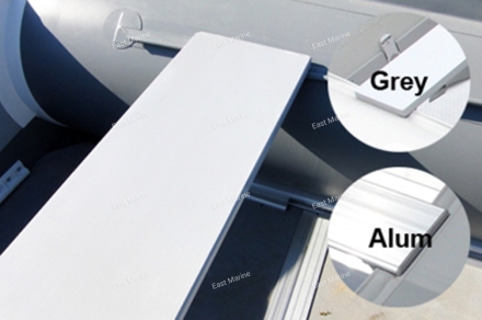 Банка для надувной лодки 91см серая