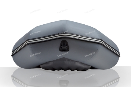 Лодка надувная моторная LEADER ТУНДРА-325 с НДНД серый