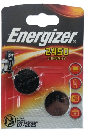 Батарейка ENR Lithium CR2450 FSB2., 1бл. (2шт)