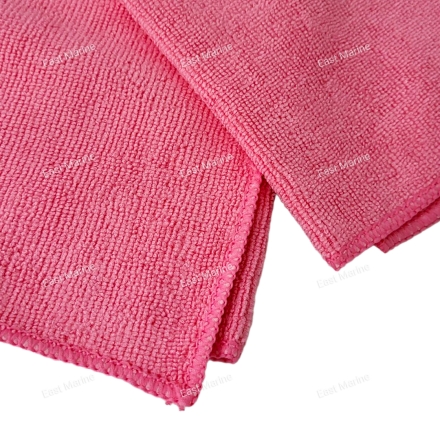 Салфетка протирочная из микрофибры (темно-розовая)