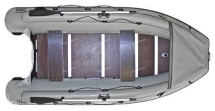 Лодка надувная Фрегат М-430 F серая