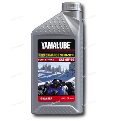 Масло полусинтетика для снегоходов YAMALUBE LUB00W30SS12 (банка 946мл)