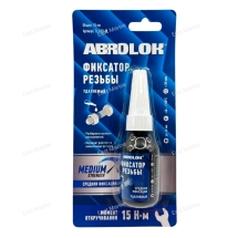 Фиксатор резьбы синий (удаляемый) ABRO MASTERS 10 мл