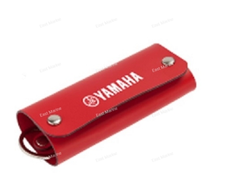 Ключница композитная кожа, красная   90798-KEYHL-RD