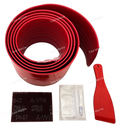 Защита киля красная 8 фт. 20208R